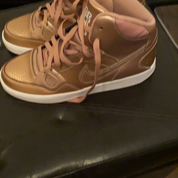 Nike Son of Force Metallic Bronze Sneakers - Picture 2 of 7